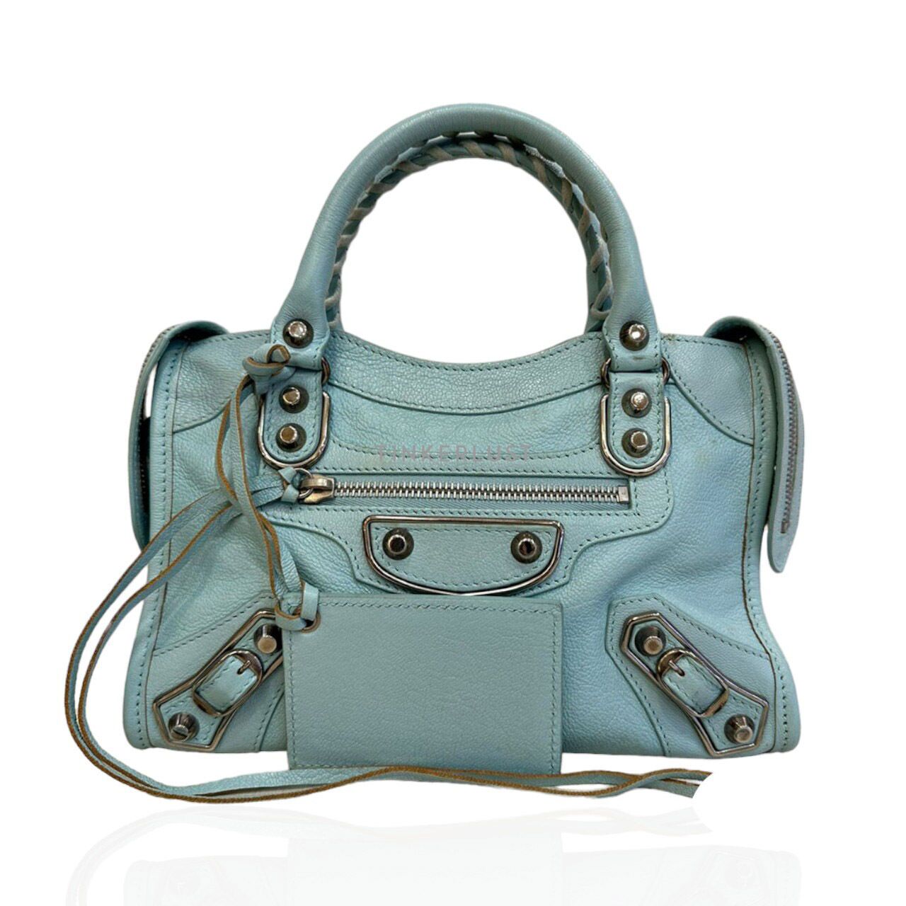 Balenciaga mini city blue sales